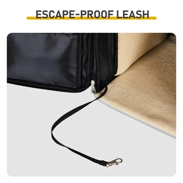 Pet Carrier Backpack, Expandable Cat Dog Carrier With Back