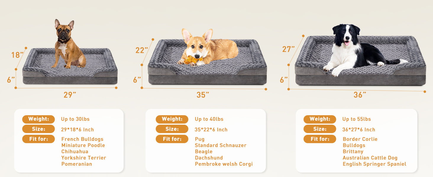Washable Luxury Orthopedic Dog Sofa Pet Bed For Dogs