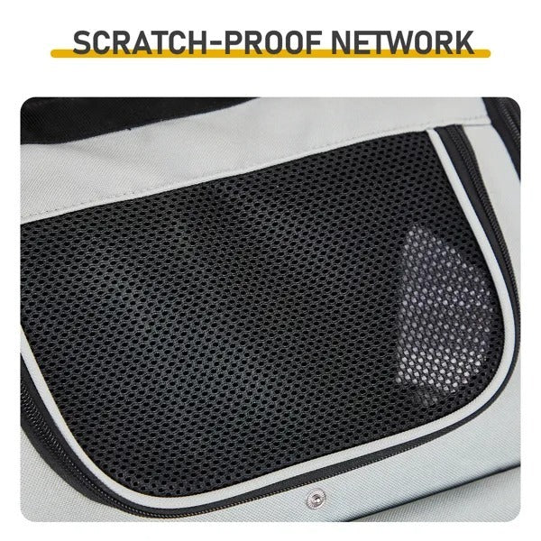 Pet Carrier Backpack, Expandable Cat Dog Carrier With Back